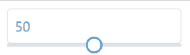 a slider for the precision parameter
